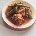 Cooksnap Nurul Kefftya semasa beliau membuat Asam pedas ayam.