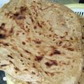 Asma Faryal Khan's cooksnap of when they made Pakistani plain paratha (Ramadan sehri).