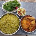 کوک اسنپ Zeinab Z بعد از امتحان کردن باقالی پلو با مرغ.