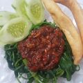 Cooksnap dari DiDie Saraswati untuk resep Kangkung brambang asem
