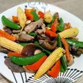蘇菲家之味 的 瑪莉廚房：清炒甜豆玉米筍 cooksnap