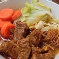 茶樂芬呷吧咻迎 的 紅燒牛肉麵 cooksnap