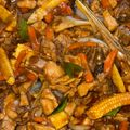 Cooksnap nrsyakilaznl semasa beliau membuat Ayam Paprik.