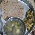 Avantika Jain 's cooksnap of when they made Kuttu ka paratha.