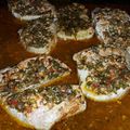 El cooksnap de Paco Bugallo cuando hizo Carre de cerdo con chimichurri.