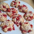 Cooksnap de Iméno sur la recette Biscuits aux fraises façon cookies
