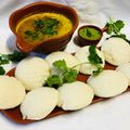 Ruchita Chauhan's cooksnap of when they made Idli Sambhar And Chutney.