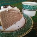 Cooksnap dari Ema Safarina untuk resep Dark Chocolate Mille Crepe Cake