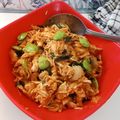 Cooksnap dari Diyana Suparwoko untuk resep Ayam suwir kemangi pedas