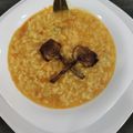 El cooksnap de Mittä cuando hizo Arroz con calabaza y sobrasada.