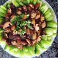 Cooksnap của Nguyễn Vy khi họ làm theo món Cải thìa, nấm đông cô sốt dầu hào