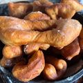 El cooksnap de Sharohn Claus Da Conceição cuando hizo KREPPEL (torta frita alemana).