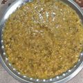 Uma hani का कुकस्नैप जब उन्होंने मूंग दाल की खिचड़ी (mung dal khichdi recipe in hindi) बनाया था।