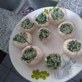 El cooksnap de Ana Lopez cuando hizo Champiñones rellenos con Espinaca.