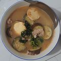 Cooksnap của Cau Hai khi họ làm theo món Canh cà tím bung đậu