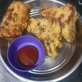 Uma nath का कुकस्नैप जब उन्होंने ब्रेड पकौडा़ (Aloo bread pakoda recipe in hindi) बनाया था।