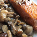El cooksnap de @tesa.cuina cuando hizo Salmón con setas al wok.