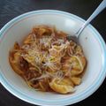 danikc8's cooksnap of when they made Elisa's Bacon and Meat Cheese Tortellini.
