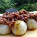 Cooksnap dari Rizqi Khoirunnisa untuk resep Cilok bumbu pecel