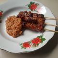Cooksnap dari Bintu Tsaniyah untuk resep Sate Tempe Saus Kacang