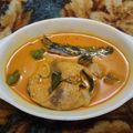 Cooksnap mizi semasa beliau membuat Gulai Kari Ikan Tongkol.