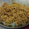 Saniya Goel's cooksnap of when they made Matar Pulao.