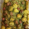 El cooksnap de anabel cuando hizo Macarrones con salsa de verduras.