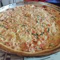 El cooksnap de Luciana Duran cuando hizo TARTA DE LOMITOS DE 🐟ATÚN 🐟 PUERROS Y QUESO CREMA🧅🫑🥬.