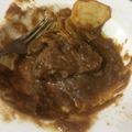 El cooksnap de José Lorenzo cuando hizo Solomillo de cerdo en salsa de manzana.