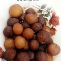 Sadia Alvi's cooksnap of when they made Eggless gulab jamon.
