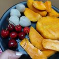 ÝTumpa Bose's cooksnap of when they made ফ্রুট স্যালাড (fruit salad recipe in bengali).