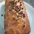 El cooksnap de Julii Comba cuando hizo Budín de nueces y chocolate.