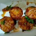 chun手作料理食堂 的 年菜 節日料理 蒜味檸檬煎干貝 cooksnap