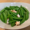 Cathy Chang 的 蝦仁炒甜豆 cooksnap