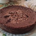 El cooksnap de Nancy Bogado cuando hizo Brownie Nesquik.