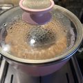 El cooksnap de Cecilia Maria Daviou cuando hizo Torta de chocolate en el savarín de 18 cm de Essen.