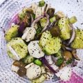 کوک اسنپ Saeideh Fathi بعد از امتحان کردن سالاد خیار و نعنا (Mint & cucumber salad).