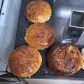 El cooksnap de Nadia Belèn Acuña cuando hizo Pan brioche tipo hamburguesa.