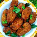 Sudha Agrawal का कुकस्नैप जब उन्होंने अरबी टुक (Arbi tuk recipe in Hindi) बनाया था।