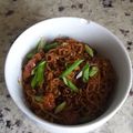 El cooksnap de Maria alejandra villalobos cuando hizo Tallarines chinos en wok.