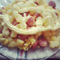 El cooksnap de hino lennon cuando hizo Revuelto de huevo diferente.