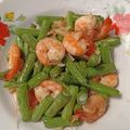 Cooksnap dari Rika untuk resep Tumis Buncis dengan Udang Simple Endul