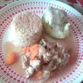 El cooksnap de Kevin Velasquez cuando hizo Arroz de coliflor.