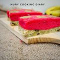 Cooksnap dari Nury cooking diary untuk resep Banana-Beetroot Steamed Cake (PR_RecookAnekaBolkus)