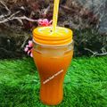 Ankita Kapil Varshney's cooksnap of when they made Bel Juice.