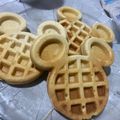 El cooksnap de jazz ducco cuando hizo Waffles dulces.