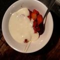 El cooksnap de Pilar2000 cuando hizo Frutillas con chantilly y leche condensada.