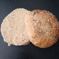 El cooksnap de Alba cuando hizo Pan de hamburguesa con semillas de sésamo y amapola.