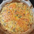 El cooksnap de La Jícara cuando hizo Quiche de calabacín con puerro.