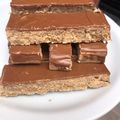 El cooksnap de Sabrina (samo50) cuando hizo Mantecol casero con baño de choco.